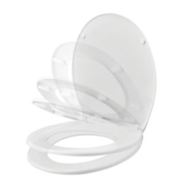 Kouban Soft-Close Toilet Seat Polypropylene White