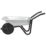 Walsall Builder Pneumatic Wheels Wheelbarrow Galvanised 90Ltr