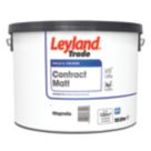 Leyland Trade Contract 10Ltr Magnolia Matt Emulsion  Paint
