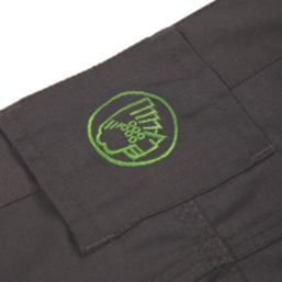 Apache APKHT Holster Pocket Work Shorts Grey/Black 40" W