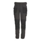 Apache Yellowknife Stretch Work Trousers Grey / Black 34" W 33" L