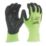 Milwaukee Hi-Vis Cut Level 1/A Gloves Fluorescent Yellow X Large