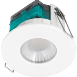 Luceco FType Essence Fixed  Fire Rated LED Downlights White 5W 550lm 10 Pack