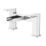 Niagara Waterfall Chrome 125mm Deck Mounted Lever 2 Tap Holes Bath Mixer Tap