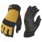 DEWALT Performance 3-Finger Framer Gloves Black / Yellow Large