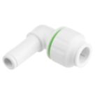 Flomasta  Plastic Push-Fit Equal 90° Stem Elbow 15mm