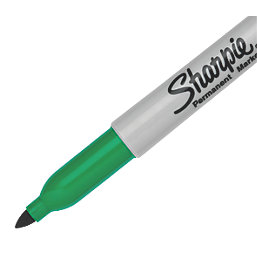 Sharpie  Fine Tip Mixed Colours Permanent Marker 4 Pieces