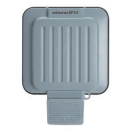 Contactum  IP55 1-Gang Weatherproof Outdoor Front Cover