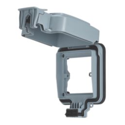 Contactum  IP55 1-Gang Weatherproof Outdoor Front Cover