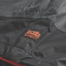 Scruffs Trade Waterproof Jacket Graphite/Black Small 38" Chest