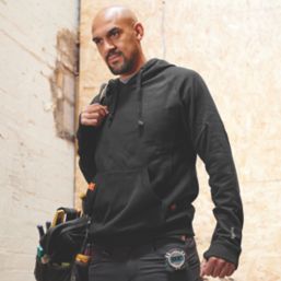 Scruffs  Worker Hoodie Black Medium 47.5" Chest