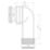 McAlpine MACFIT Rigid 90° Angled WC Long Pan Connector White 305mm