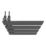 Flomasta Cantilever 1200mm x 500mm 1665BTU Anthracite Vertical Designer Radiator