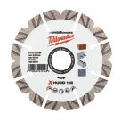 Milwaukee Premium Speedcross XHUDD Multi-Material Diamond Blade 115mm x 22.23mm