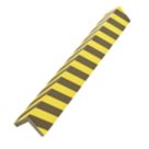 Mottez  Dark Grey/Yellow Protective Foam Corner 250mm x 1200mm x 25mm