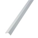 Rothley White Plastic Angle 1m x 20mm x 25mm