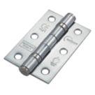 Eclipse Eclipse Satin Chrome Grade 7 Fire Rated Door Ball Bearing Hinges 76mm x 51mm 20 Pack
