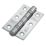 Eclipse Eclipse Satin Chrome Grade 7 Fire Rated Door Ball Bearing Hinges 76mm x 51mm 20 Pack