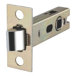 Smith & Locke Silver Tubular Mortice Latch 79.35mm Case - 57mm Backset