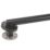 Croydex  Angled Household Grab Bar Black 600mm
