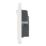 Hager Sollysta WMSS82-USBCC 13A 2-Gang 2P+E Switched Socket + 3.1A 27W 2-Outlet Type C USB Charger White