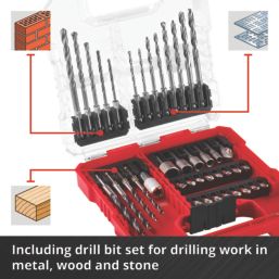 Einhell  Multi-Material Drill & Screwdriver Bit Set 40 Pieces
