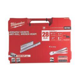 Milwaukee  1/2" Drive Ratchet & Socket Set 28 Pieces