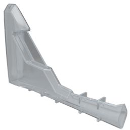 Manthorpe Wall Vent  Clear 9.5mm x 102mm 10 Pack