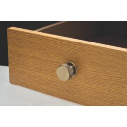 Elite Knobs & Handles Kensington Knurled Cabinet Knob Antique Brass 35mm