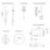 Aqualisa Smart Link HP/Combi Ceiling-Fed Chrome Thermostatic Dual Outlet Exposed Smart Shower with Fixed Head