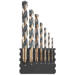 DEWALT Black & Gold Triangle Shank Multi-Material Drill Bit Set 7 Pieces