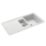 Franke Titan 1.5 Bowl Tectonite Sink White Reversible 970mm x 500mm