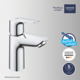 Grohe Start Edge Chrome 147mm Cloakroom Lever Mono Basin Mixer Tap