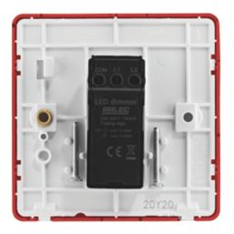 Arlec  1-Gang 2-Way LED Dimmer Switch  Red