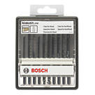 Bosch  2.607.010.540 Wood Jigsaw Blade Set 10 Pieces