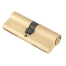 ERA  6-Pin Euro Cylinder Lock 40-40 (80mm) Brass