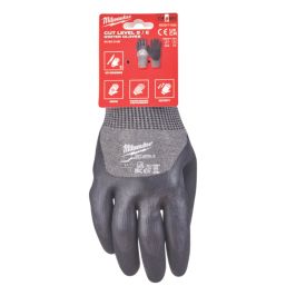 Milwaukee Winter Cut Level 5 Gloves Grey / Black Large