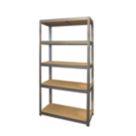 Essentials  5-Tier Metal Garage Shelving Unit 900mm x 450mm x 1800mm