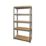 Essentials  5-Tier Metal Garage Shelving Unit 900mm x 450mm x 1800mm