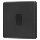 Arlec  10A 1-Gang 2-Way Light Switch  Charcoal