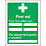 "Your First Aider" Notice Sign 400mm x 300mm