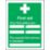 "Your First Aider" Notice Sign 400mm x 300mm