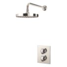Triton Revere Rear-Fed Concealed Chrome Thermostatic Mixer Shower