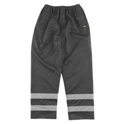 Site Shoal Waterproof  Over Trousers Black Large 27-46" W 30" L