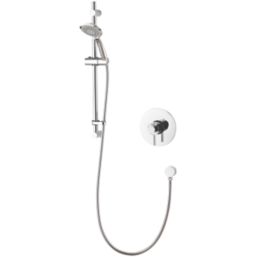 Aqualisa Sierra Rear-Fed Concealed/Exposed Chrome Thermostatic Concentric Shower