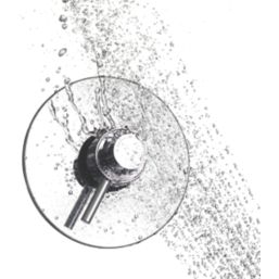 Aqualisa Sierra Rear-Fed Concealed/Exposed Chrome Thermostatic Concentric Shower