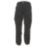 Apache Bancroft Work Trousers Black/Grey 40" W 33" L