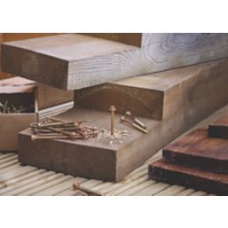 TurboCoach  Hex Flange  Coach Screws M6 x 25mm 100 Pack