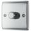 British General Nexus Metal 1-Gang 2-Way LED Dimmer Switch  Polished Chrome