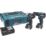 Makita CLX205AJ 12V 2 x 2.0Ah Li-Ion CXT Brushless Cordless Combi Drill & Impact Driver Twin Kit